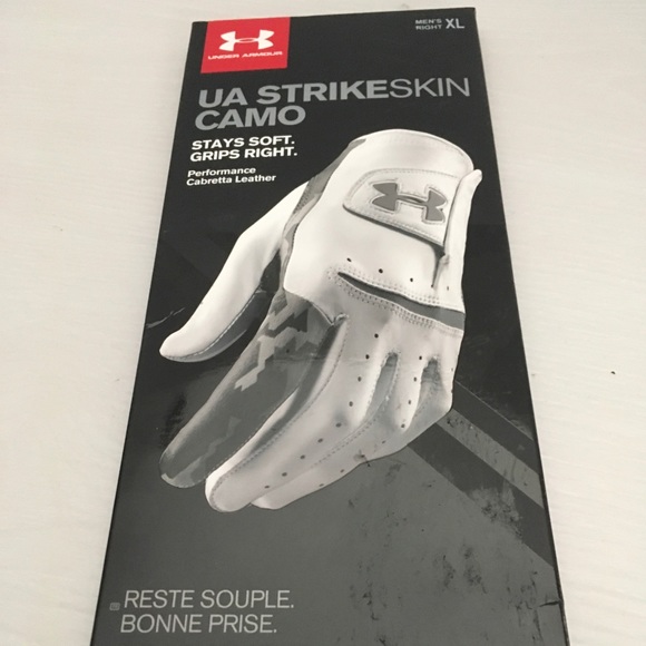 under armour strikeskin camo golf glove